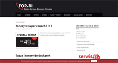 Desktop Screenshot of for-bi.pl