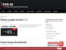 Tablet Screenshot of for-bi.pl